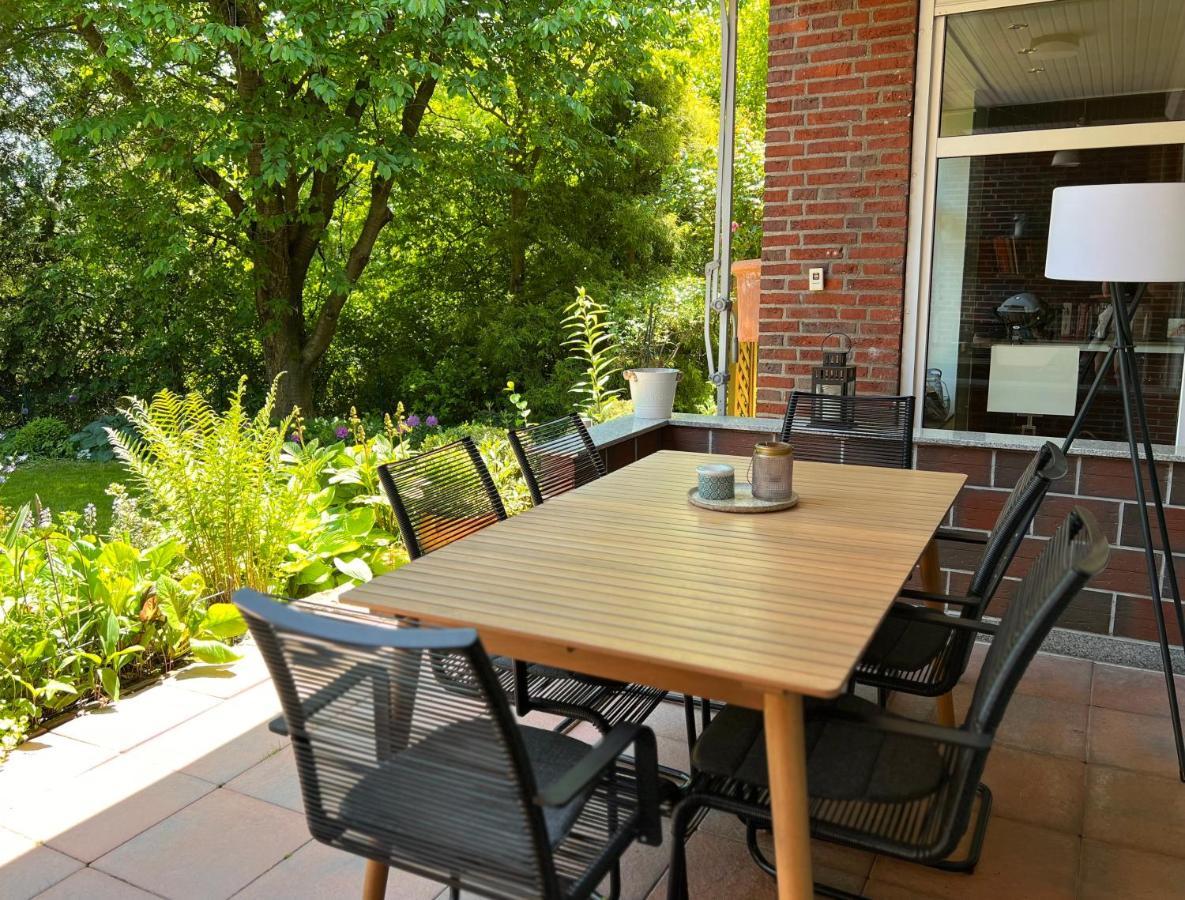Aussergewoehnliches Haus Mit Sauna, Kamin Und Garten Wilhelmshaven Eksteriør bilde